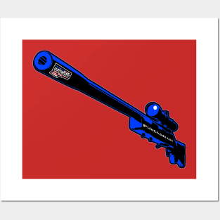 Punchado Sniper Rifle Blank Text, v. Code Blue Posters and Art